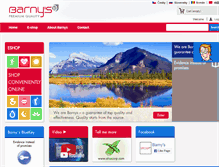 Tablet Screenshot of barnys.eu